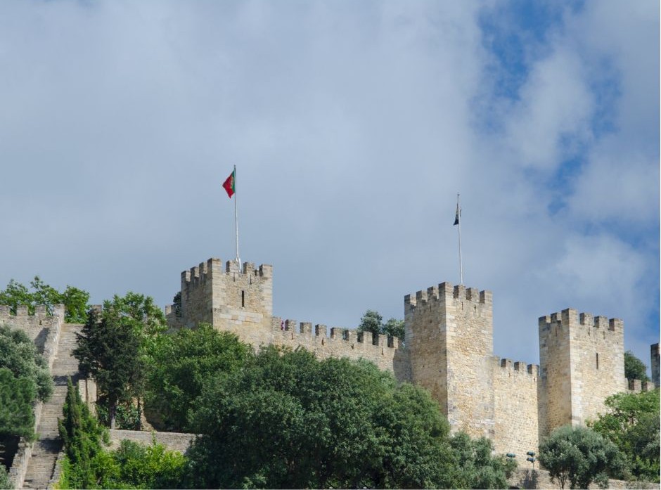 castelo de são Jorge em Lisboa