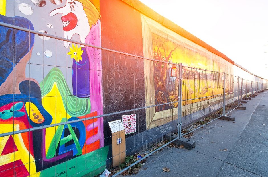 East Side Gallery em Berlim