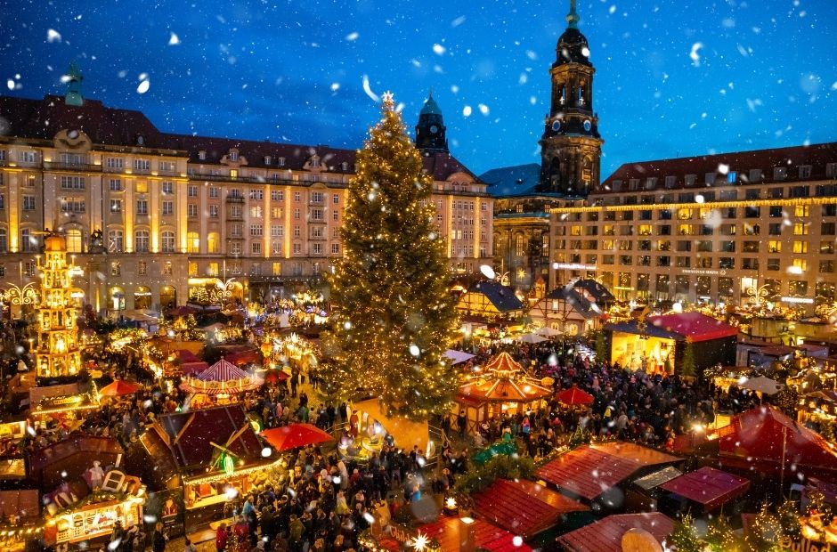 mercado de natal em Viena