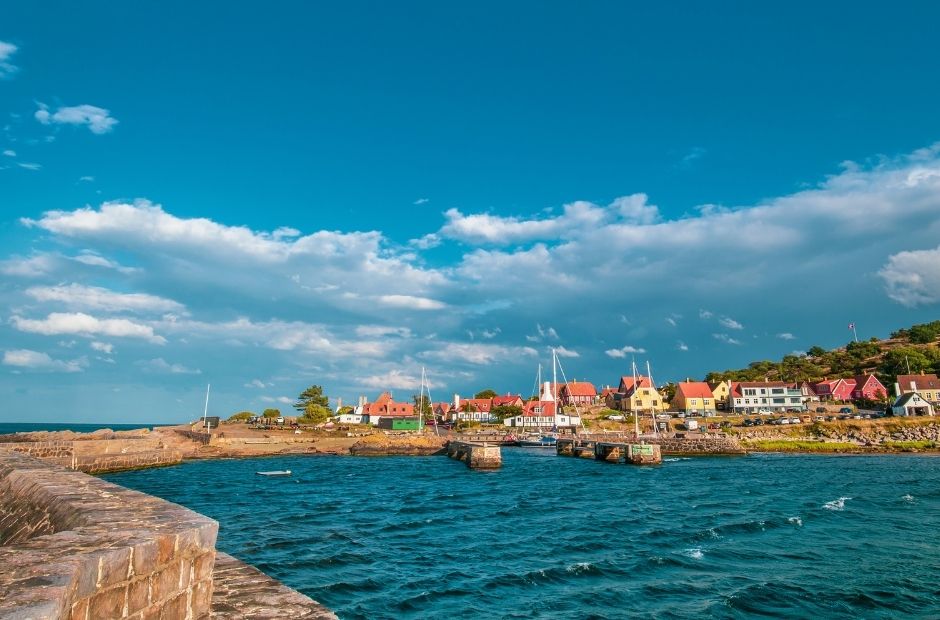 Gudhjem in Bornholm, Denmark